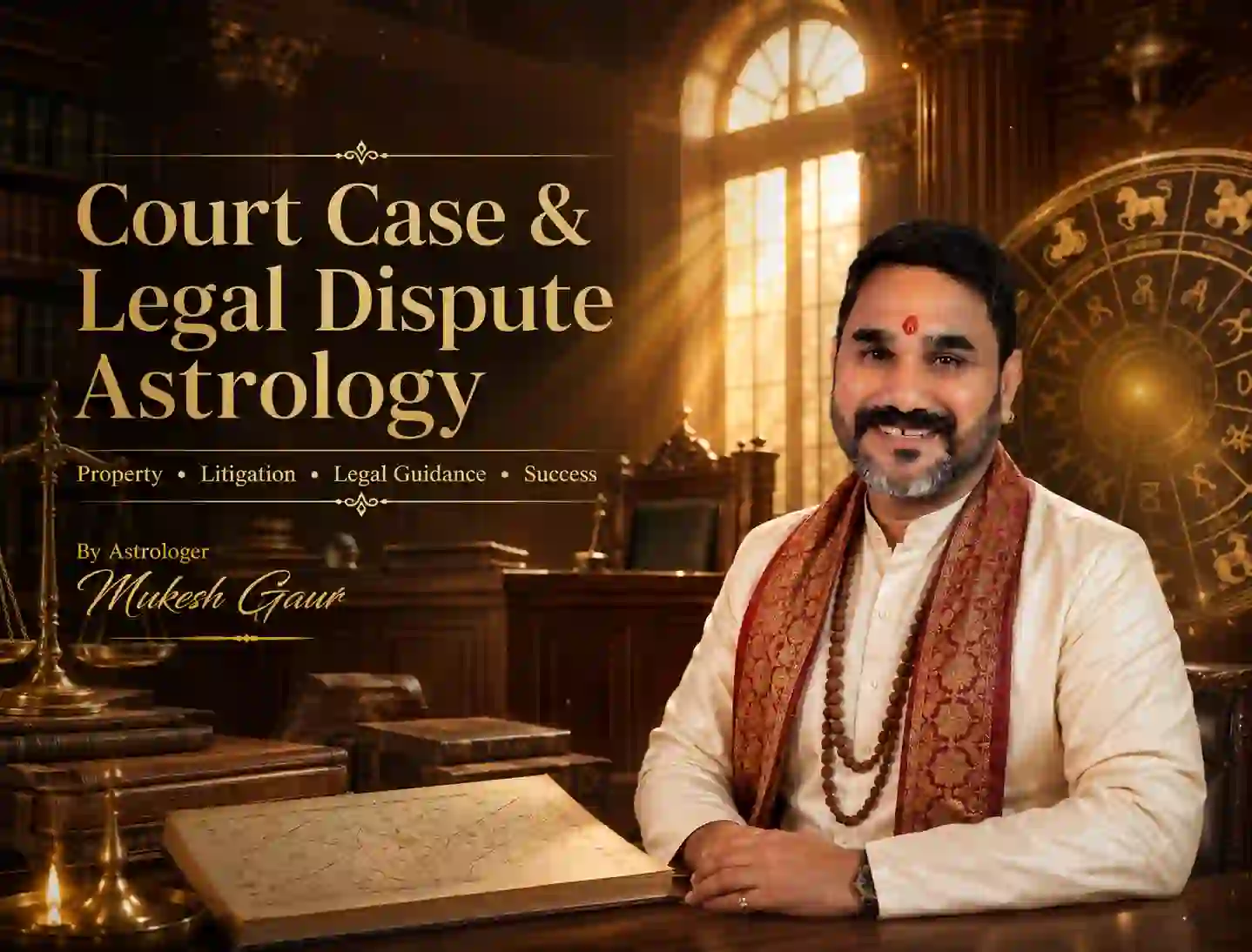 Court Case & Legal Dispute Astrology Consultation