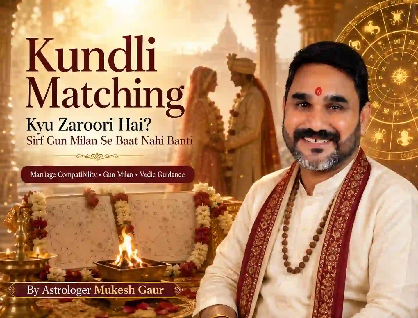 Kundli Matching Kyu Zaroori Hai? Sirf Gun Milan Se Baat Nahi Banti