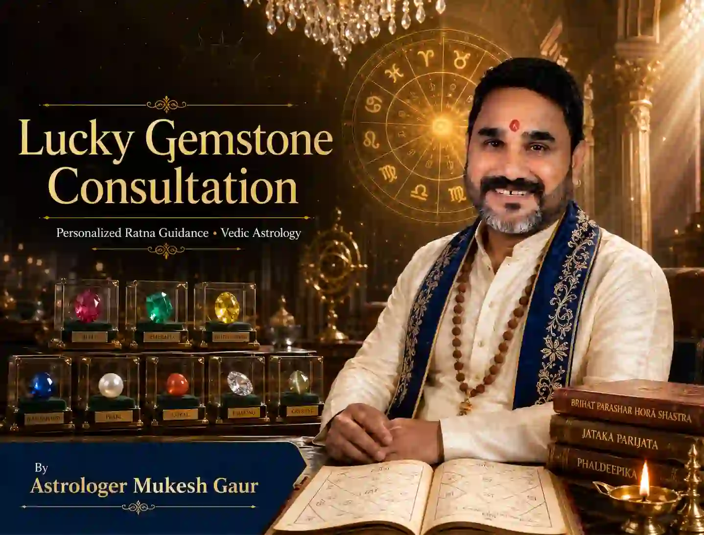 Lucky Gemstone Consultation by Vedic Astrology