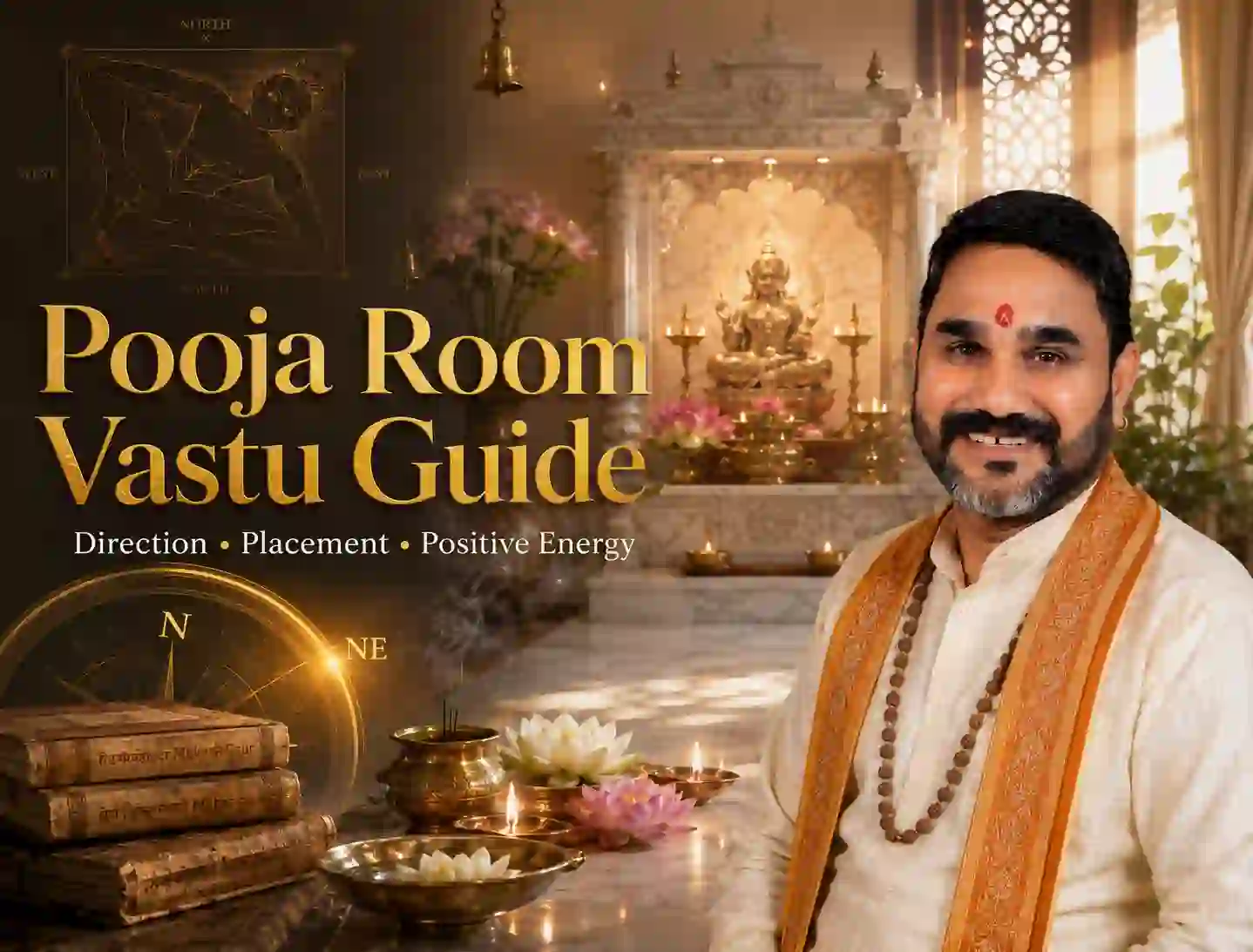 Ghar Mein Pooja Room Vastu Ke Anusaar Kahan Hona Chahiye?